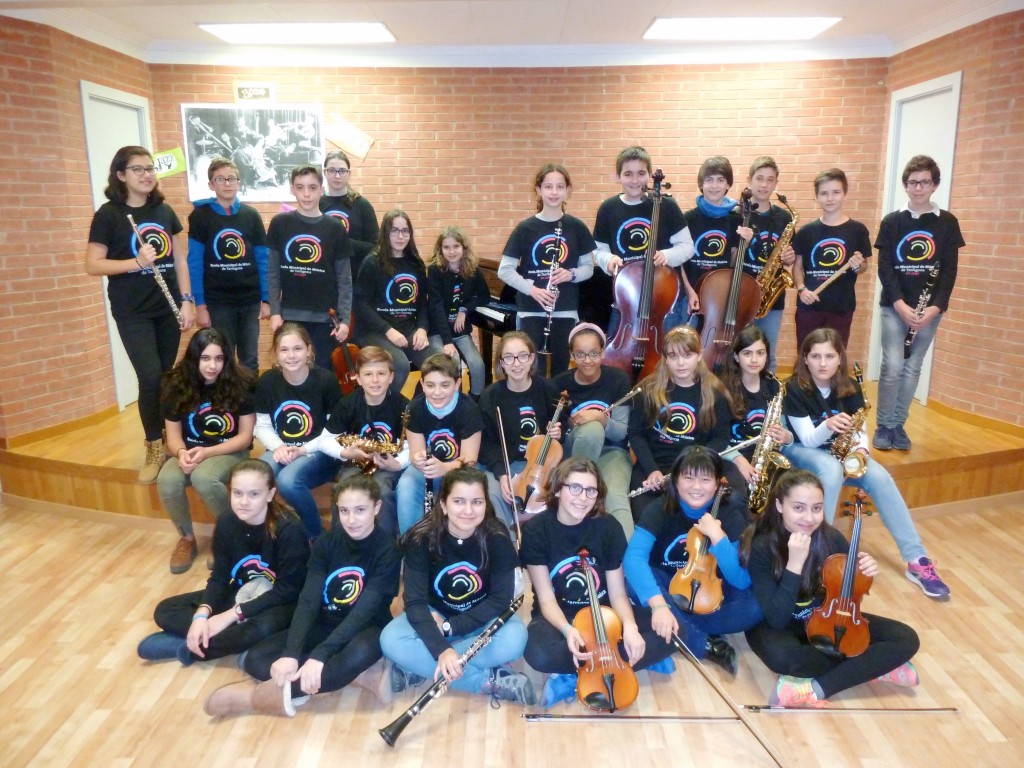 escuela municipal de música de Tarragona. Orquesta