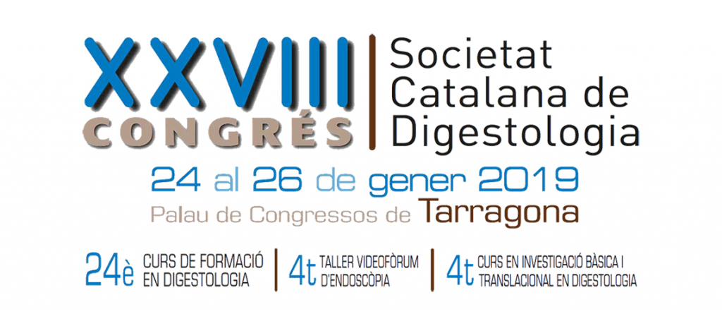 XXVIII CONGRÉS SOCIETAT CATALANA DE DIGESTOLOGIA - Palau Firal i de Congressos de Tarragona
