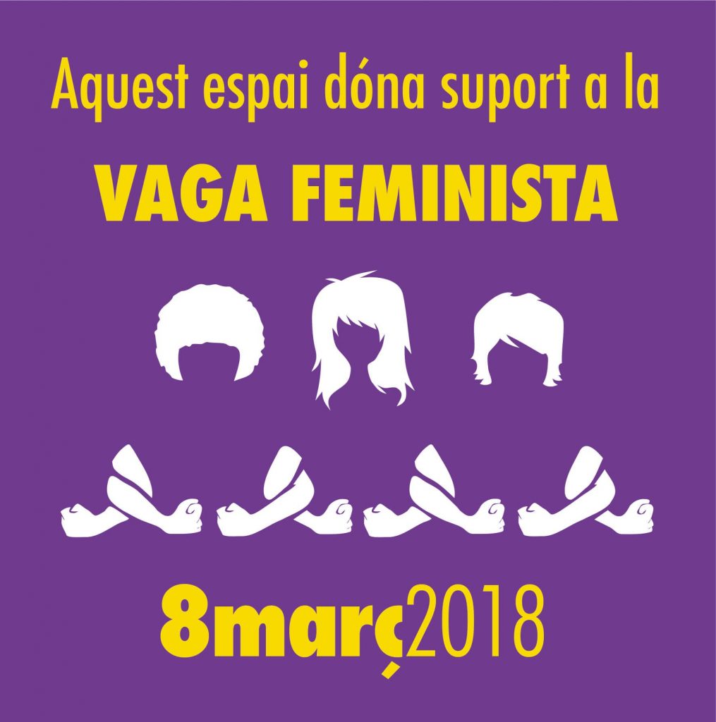 Suport vaga feminista.jpg 1 - Palau Firal i de Congressos de Tarragona