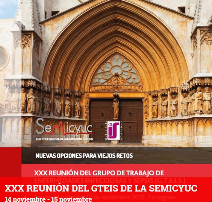 XXX REUNIÓ DEL GTEIS DE LA SEMICYUC