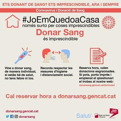 NOVA DONACIÓ DE SANG AL RECINTE FIRAL