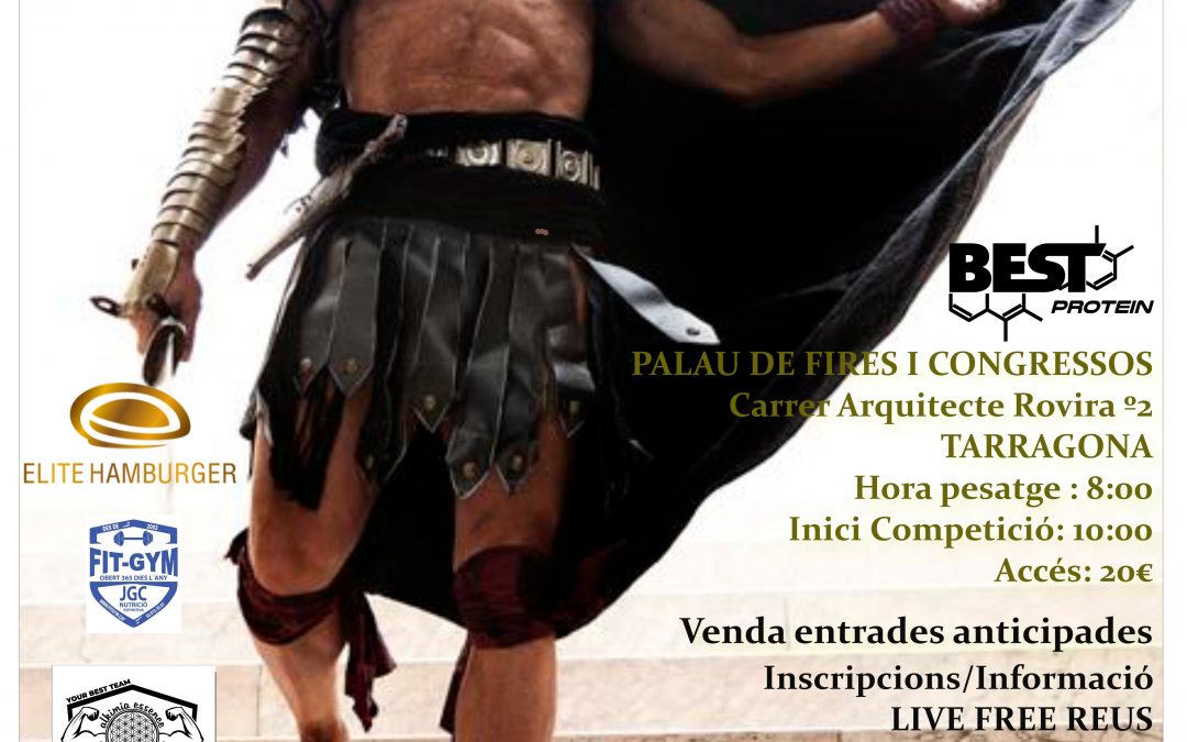 CAMPIONAT BODYBUILDING & FITNESS TARRAGONA