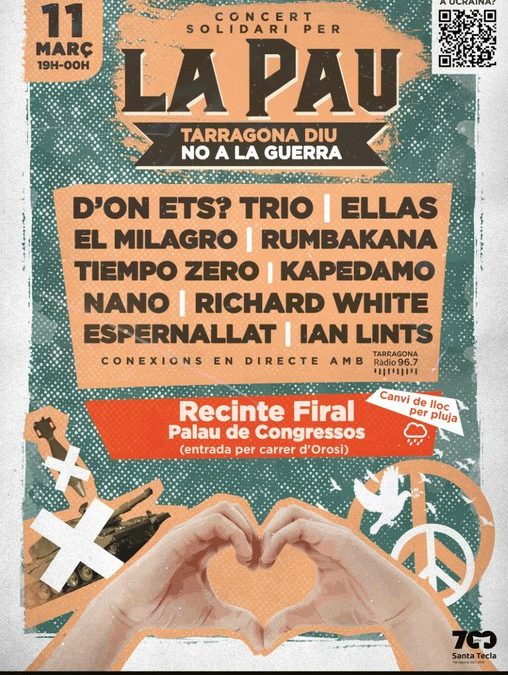 CONCERT SOLIDARI PER LA PAU