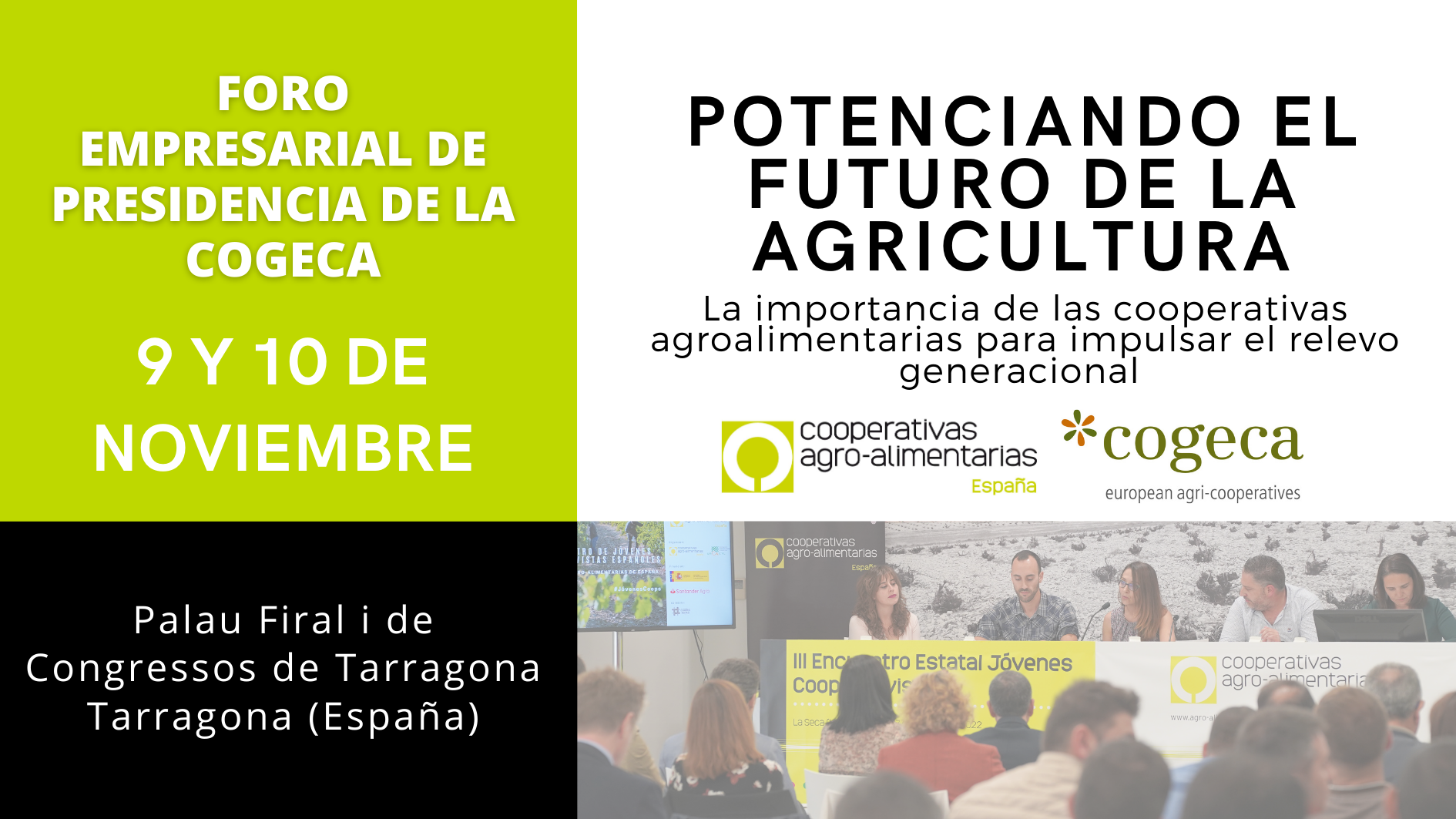 171108 COOP AGRARIAS - Tarragona Fair and Congress Centre