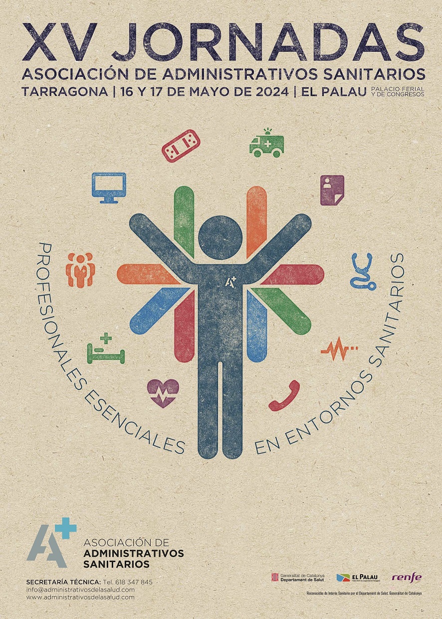 240516 17 CARTEL XV JORNADAS AAS 1 - Palacio Ferial y de Congresos de Tarragona