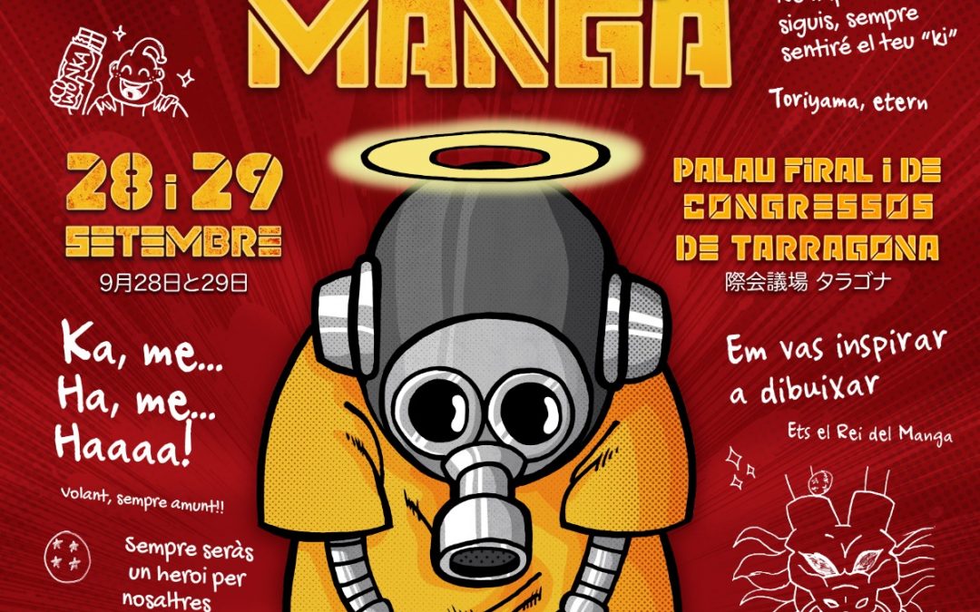 LA TERCERA EDICIÓ DE TARRACO MANGA HOMENATJA A AKIRA TORIYAMA