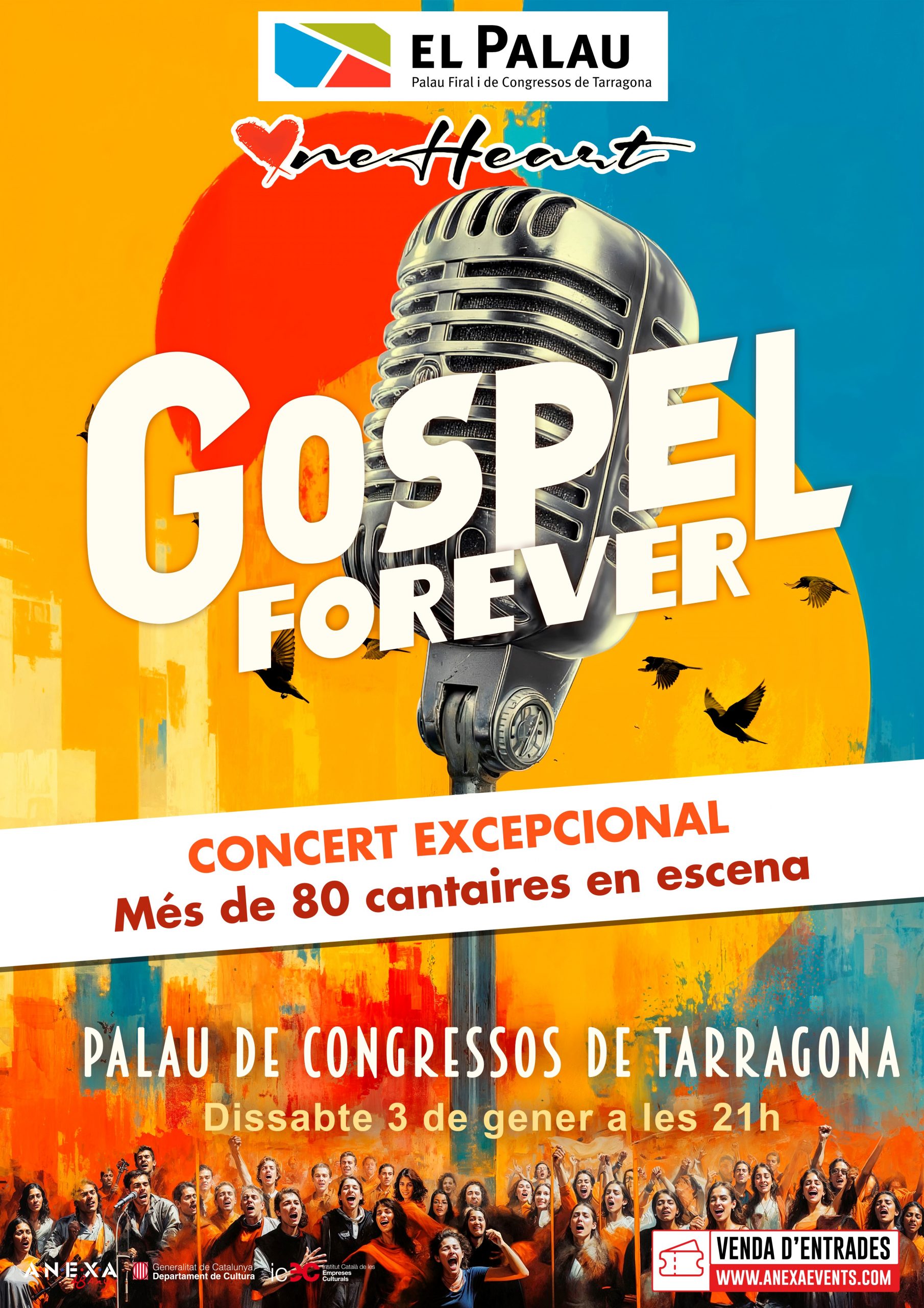 GOSPEL FOREVER - Palau Firal i de Congressos de Tarragona 260103 GOSPEL FOREVER scaled - Palau Firal i de Congressos de Tarragona