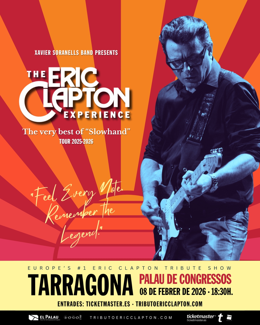 THE ERIC CLAPTON EXPERIENCE - Palau Firal i de Congressos de Tarragona 260208 EC TICKETMASTER RRSS 1080x1350 002 - Palau Firal i de Congressos de Tarragona