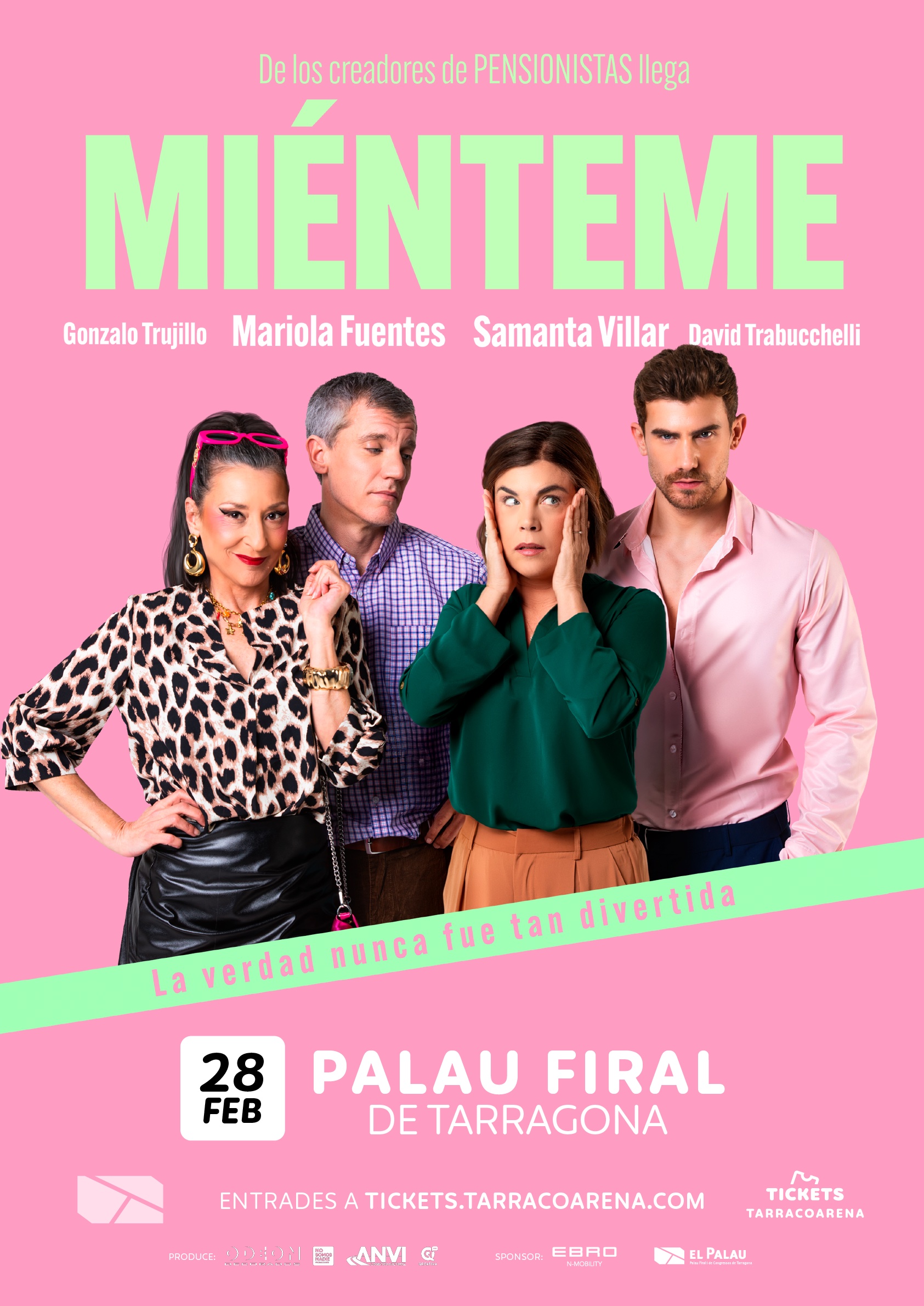 MIÉNTEME - Palau Firal i de Congressos de Tarragona MIENTEME cartel evento tarragona tickets tarracoareana 2027 2 - Palau Firal i de Congressos de Tarragona
